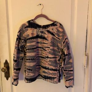 Tie dyed sweatshirt